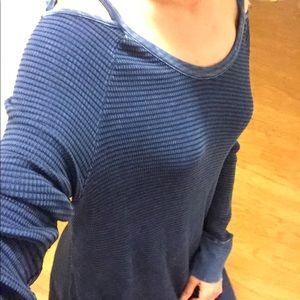 beautiful blue dress 100% cotton